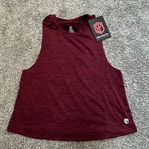 Born primitive the elevate crop 2.0 maroon